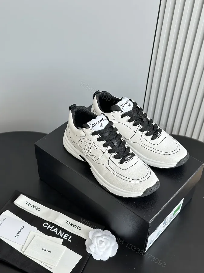 View 1 of Monochrome Textile Runner: Subtle Texture, Everyday Luxury Sneakers