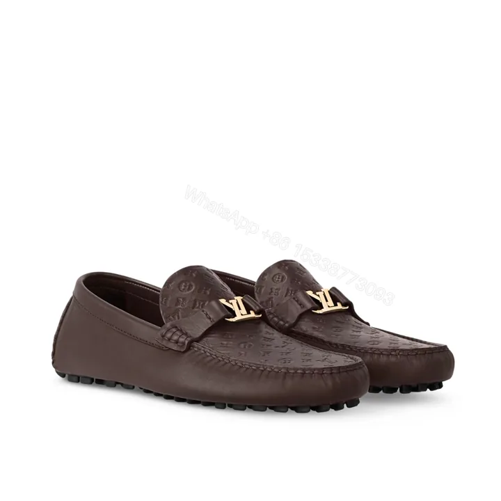View 1 of Louis Vuitton LV Silverstone Moccasin Brown 1AHRTK