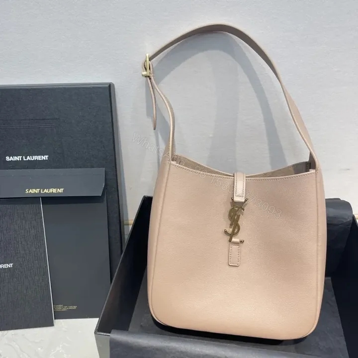 View 1 of Structured YSL-Inspired Leather Shoulder Bag: Luxe Everyday
