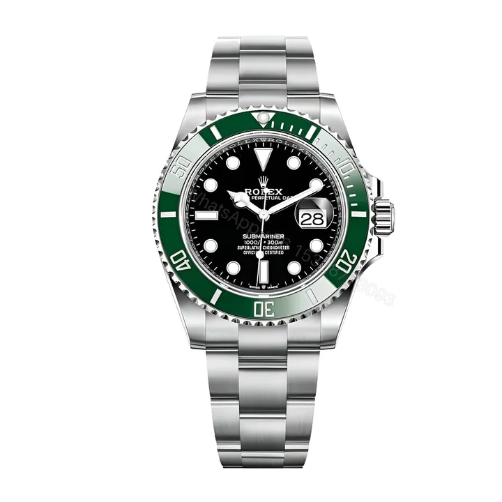 View 1 of Rolex Submariner 126610LV Black Dial Replica