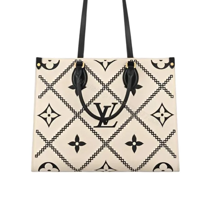 View 1 of Louis Vuitton Onthego MM White 35Cm M46016