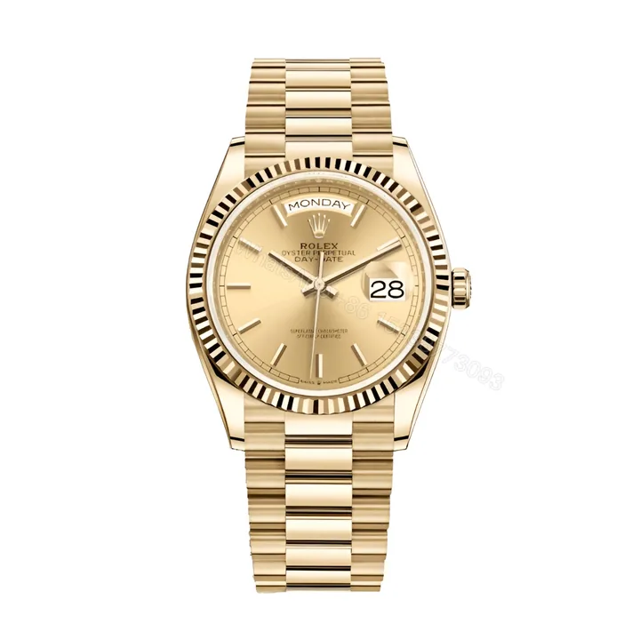View 1 of Rolex Yellow Gold Replica