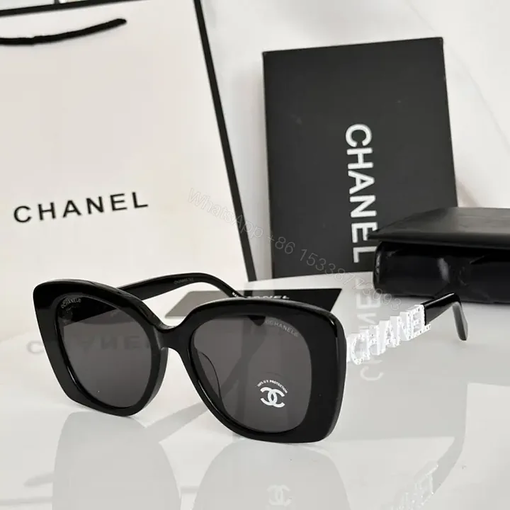 View 1 of Oversized Black Acetate Sunglasses: Modern Luxe Comfort
