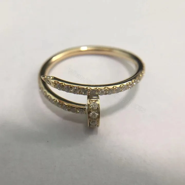 View 1 of Cartier Juste Un Clou Ring Diamonds Small Model