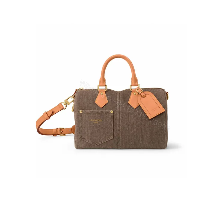 View 1 of Louis Vuitton Speedy 30 Bandoulière Brown 34Cm M29170