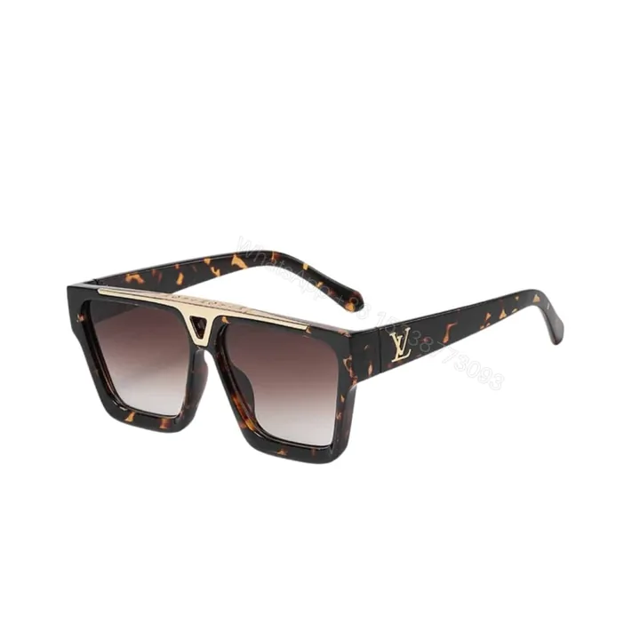 View 1 of Louis Vuitton Glasses 1 1 Evidence In Leopard Print