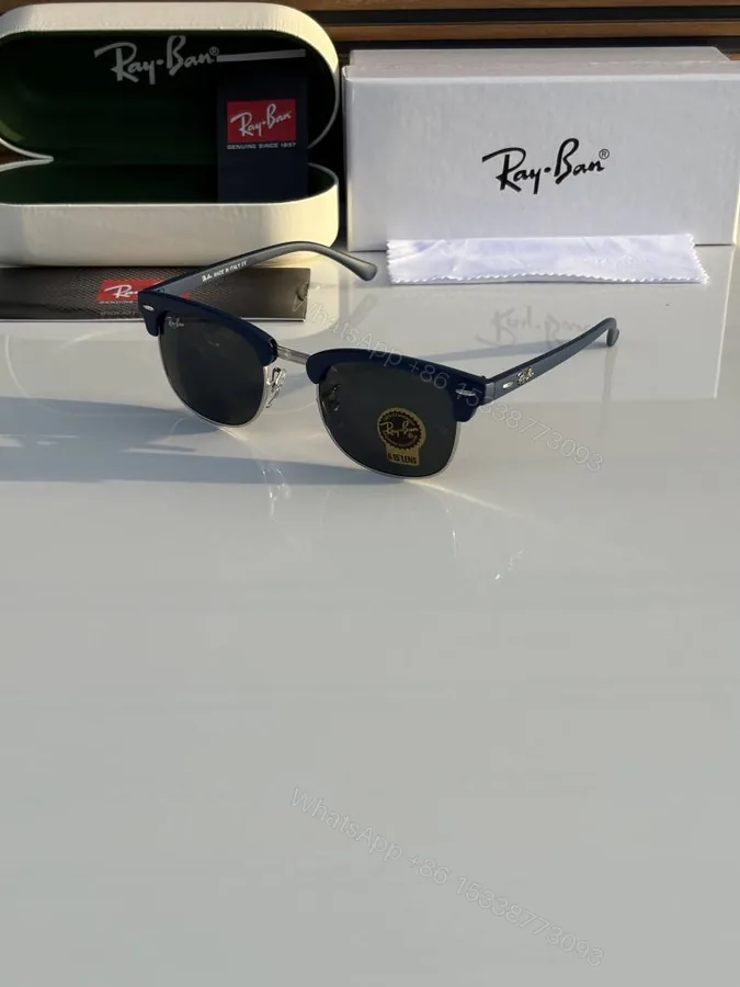 View 1 of First Copy Rayban 3016 Matt Blue Black