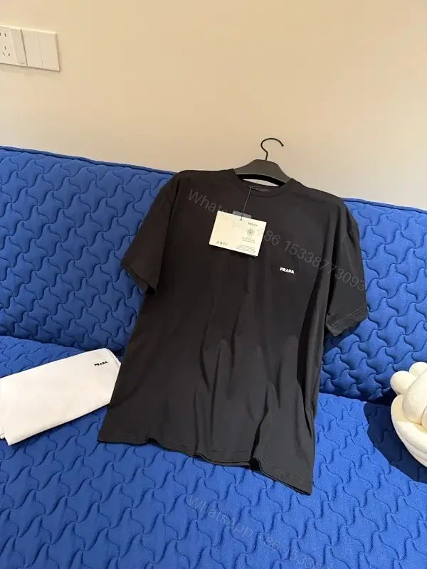View 1 of Minimalist Black Tee with Subtle Detailing: Premium Everyday T-Shirt