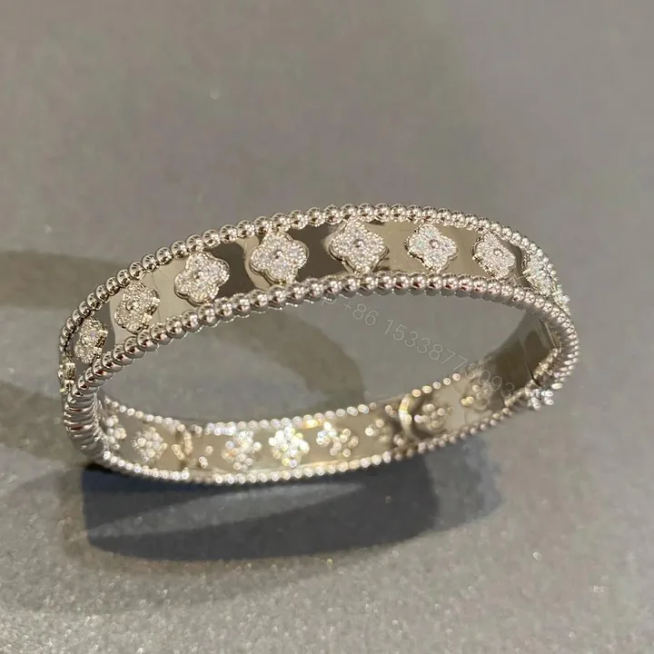 View 1 of VCA Perlée clovers bracelet