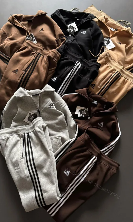 View 1 of FIRST COPY ADIDAS THREAD COTTON FLEECE TRACKSUIT
