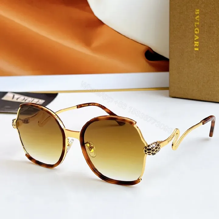View 1 of Richly Textured Octagonal Sunglasses – Tortoishell & Gold Tone