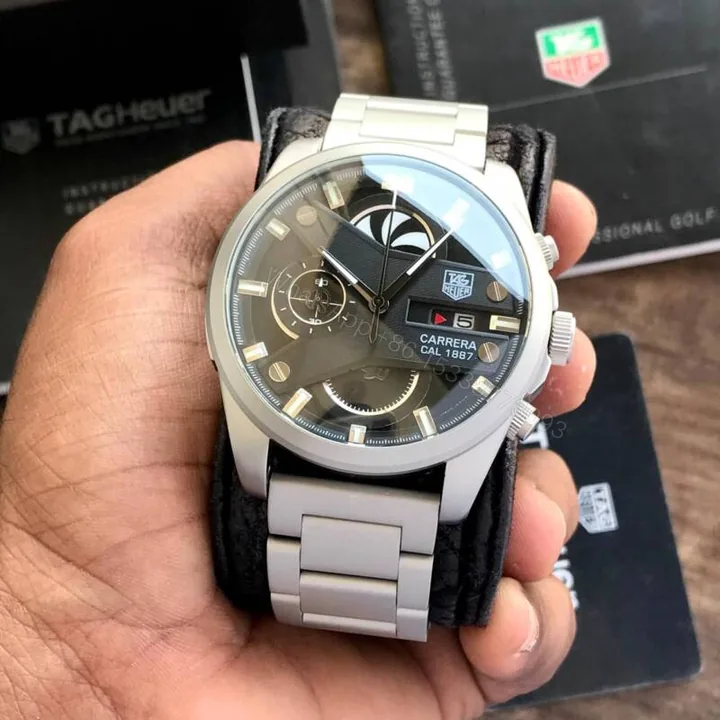 View 1 of Tag Heuer Carrera CR7 Black-Grey 42mm Quartz