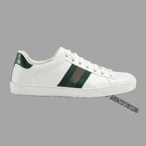 View 1 of GUCCI ACE LEATHER SNEAKER – GC34