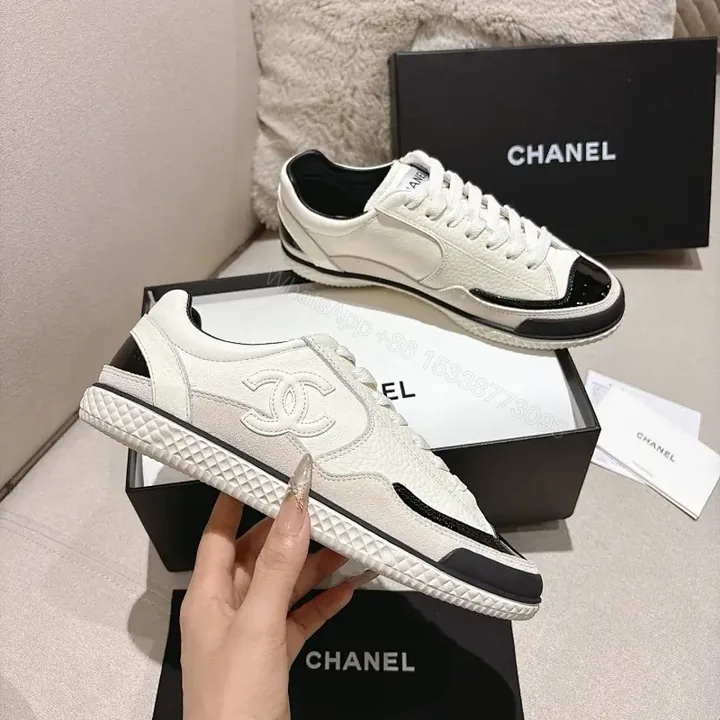 View 1 of Textured Leather Luxe Sneakers for All-Day Comfort