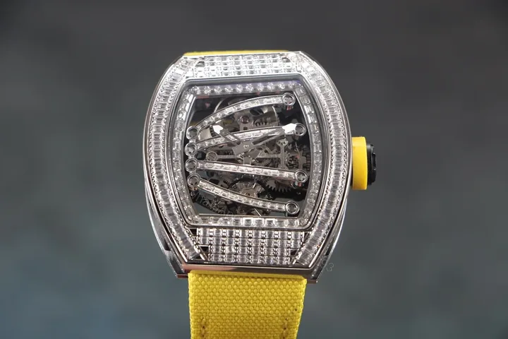View 1 of Richard Mille RM59-01 T-Diamond Lizard Tourbillon Carbon Fiber Sport Yellow Strap Edition RM59-01-T-DIAMOND-LIZARD-TOURBILLON -01