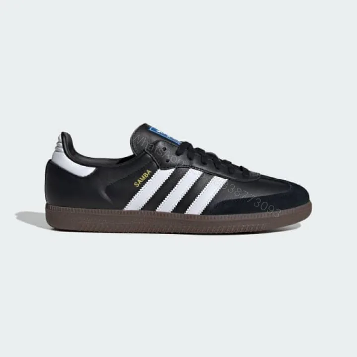 View 1 of First Copy Adidas Samba Black White