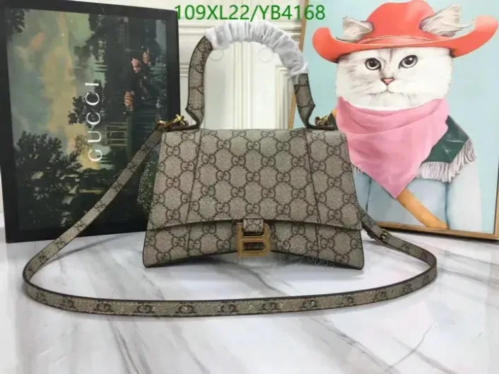 View 1 of Gucci Balenciaga The Hacker Project Hourglass Bag YB41685 AAAA