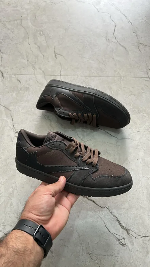 View 1 of FIRST COPY Jordan cut low jack cactus brown for men