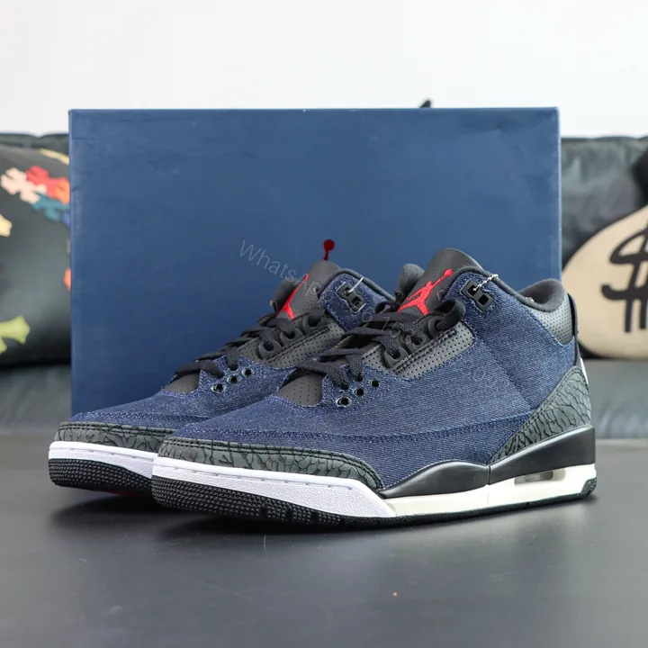 View 1 of Levis x Jordan 3 Retro Indigo