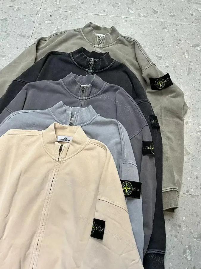 View 1 of Minimalist Zip-Neck Layering Jacket: Refined Comfort, Subtle Edge