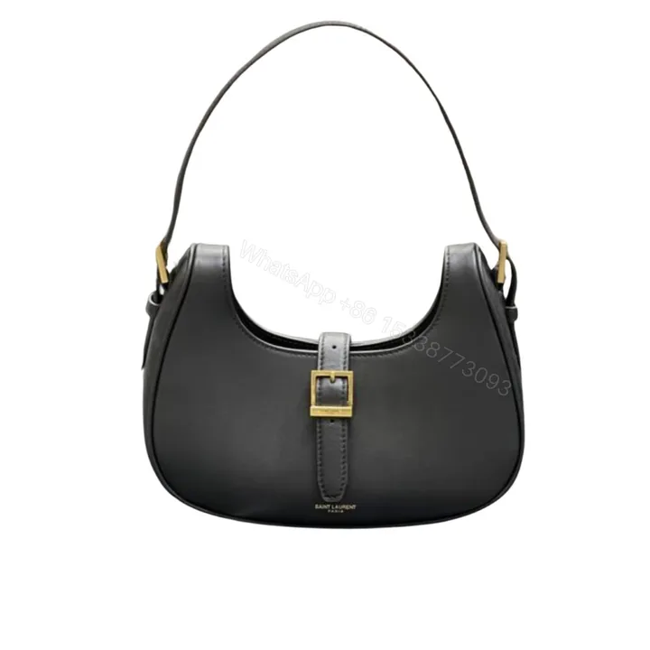 View 1 of Saint Laurent Le Fermoire Shoulder Bag Black 25Cm 6726152ZA2W 1062