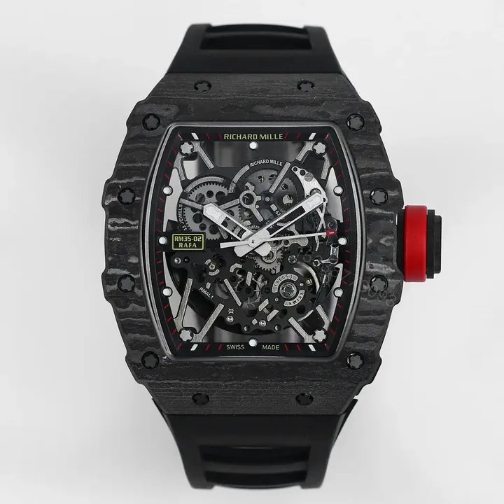 View 1 of Richard Mille RM 35-02 Rafael Nadal Black Carbon Fiber Automatic Watch