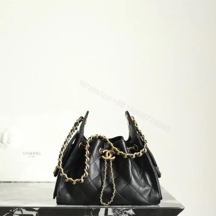 View 1 of 高仿Chanel*26C系列AS5631小牛皮腋下單肩包Mini黑色免檢版