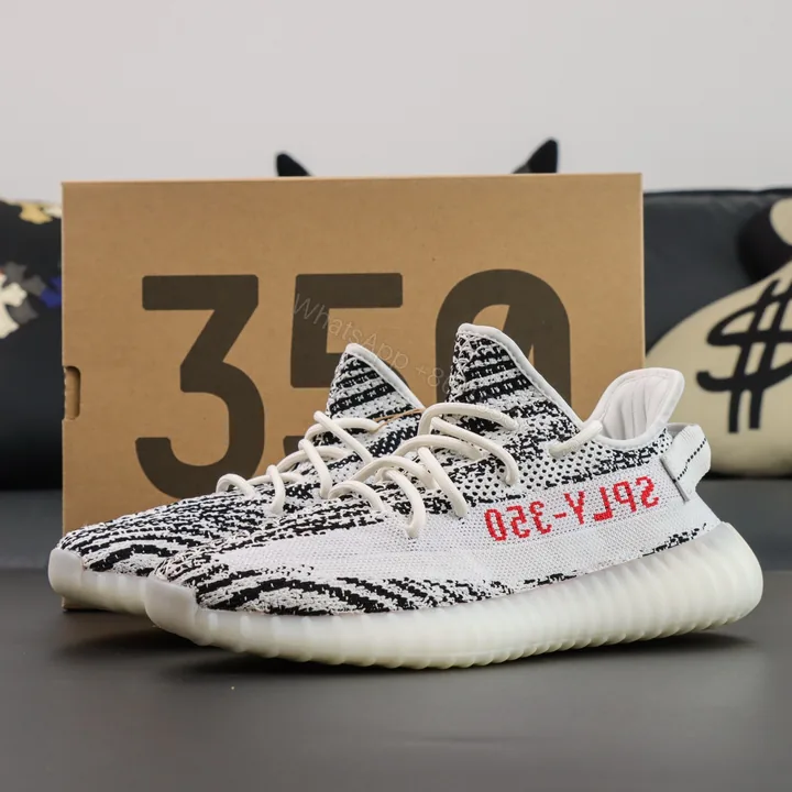 View 1 of Yeezy 350 V2 Boost Zebra Reps