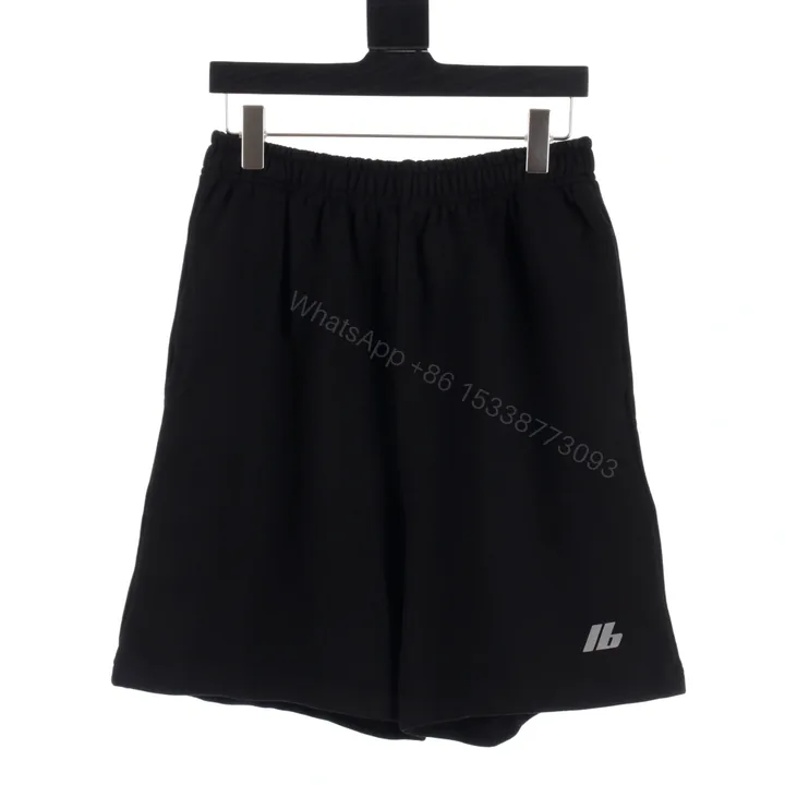 View 1 of 高仿Balenciaga*FW24系列794784反光標誌休閒短褲