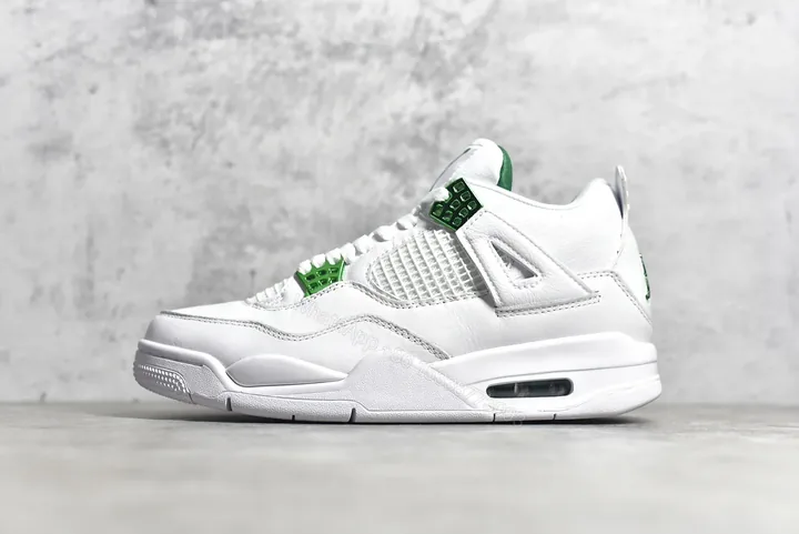 View 1 of Air Jordan 4 Green Metallic Reps
