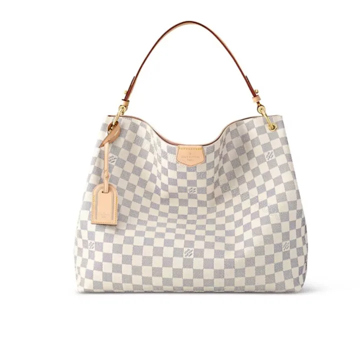 View 1 of Louis Vuitton Graceful PM Damier Azur 35Cm N42249