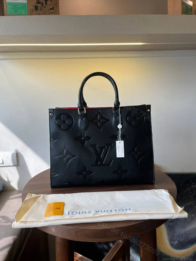 View 1 of FIRST COPY Louis Vuittion On The Go Tote Bag