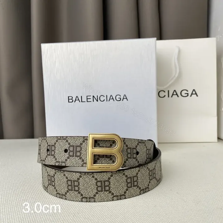 View 1 of Bold Monogram Belt: Gold Buckle, Canvas, Luxe Casual