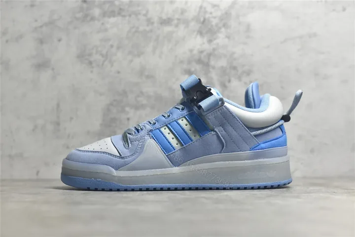 View 1 of Bad Bunny x adidas Forum Low Blue Reps