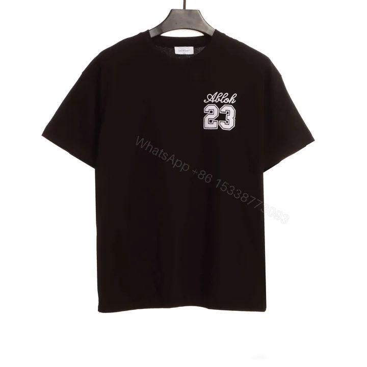 View 1 of Off-White 23 Digit Logo Black White T-Shirt