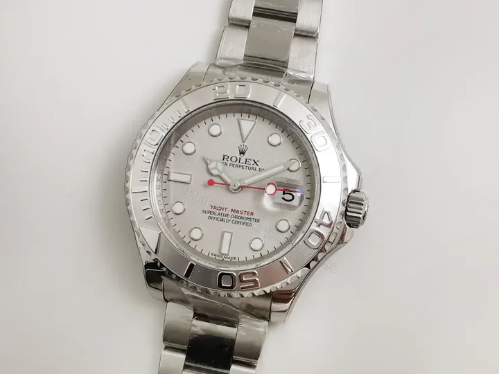 View 1 of Rolex Yacht-Master 40 Rolesium Platinum Dial 116622-0002
