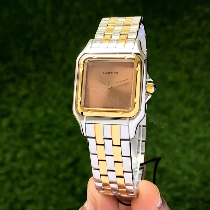 View 1 of Cartier Panthere De Santos Brown Dial 22mm Quartz