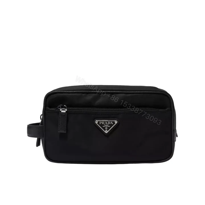 View 1 of Prada ReNylon and Saffiano Travel Black 22Cm