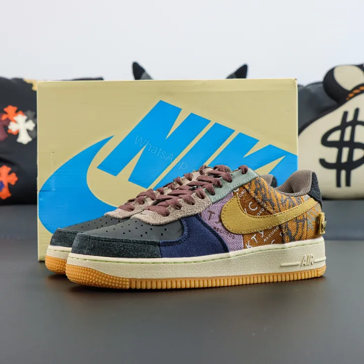 View 1 of Travis Scott Air Force 1 Cactus Jack TS