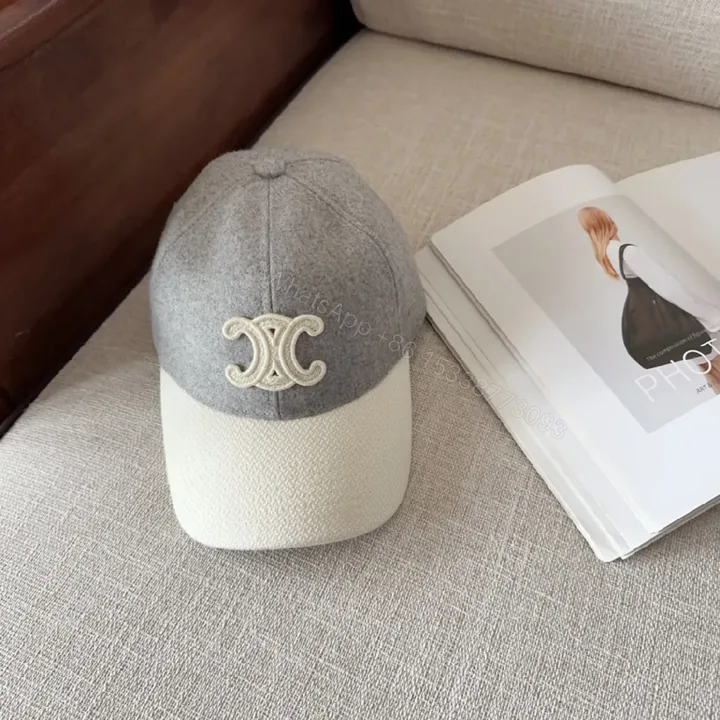 View 1 of Refined Two-Tone Cap: Texture, Comfort, Everyday Style