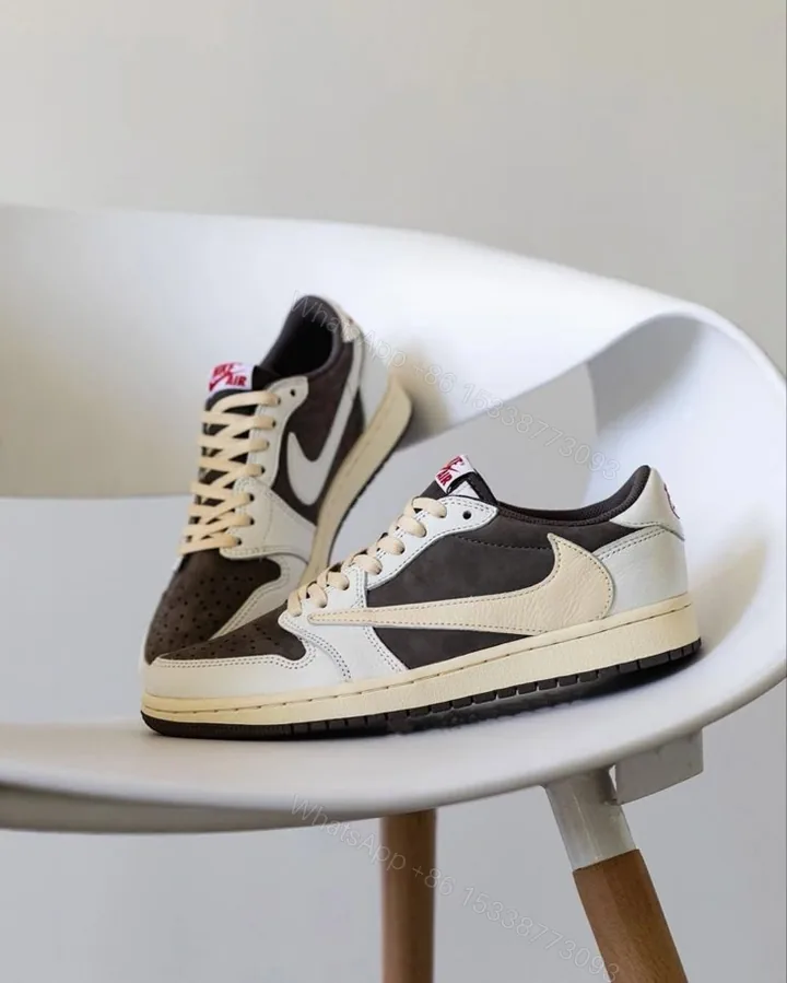 View 1 of First Copy Nike Air Jordan Travis Scott Low