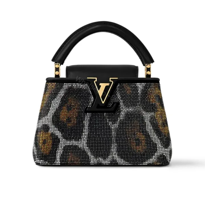 View 1 of Louis Vuitton Capucines Mini Black 20Cm M13335