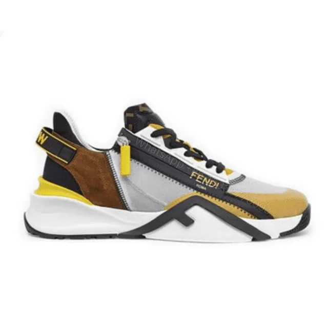 View 1 of FENDI CHUNKY LACE-UP TRAINERS – FD22