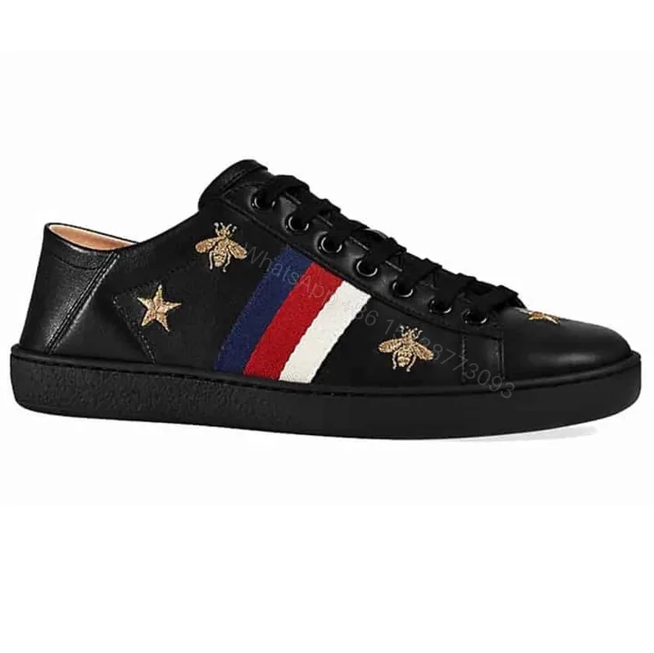 View 1 of GUCCI BLACK BEE STAR WEB RED WHITE BLUE – GC36