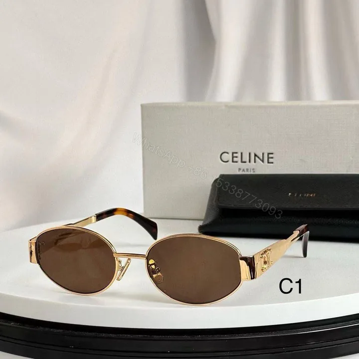 View 1 of CELINE TRIOMPHE METAL