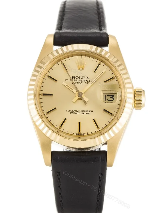 View 1 of Replica Rolex Lady-Datejust Champagne Dial 6917 26 mm