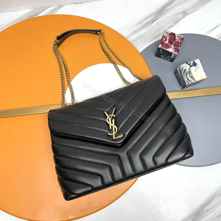 View 1 of Chic Black Leather Satchel â€“ Quilted Luxury Everyday Bag