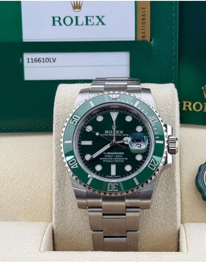 View 1 of Green Rolex Submariner