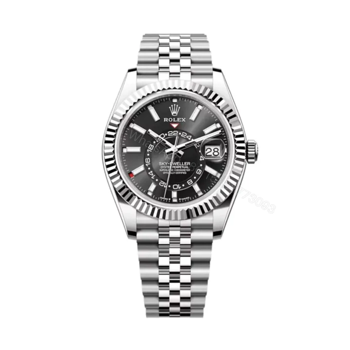 View 1 of Superclone Rolex Sky-Dweller 42 mm Bright black Dial 336934 Jubilee