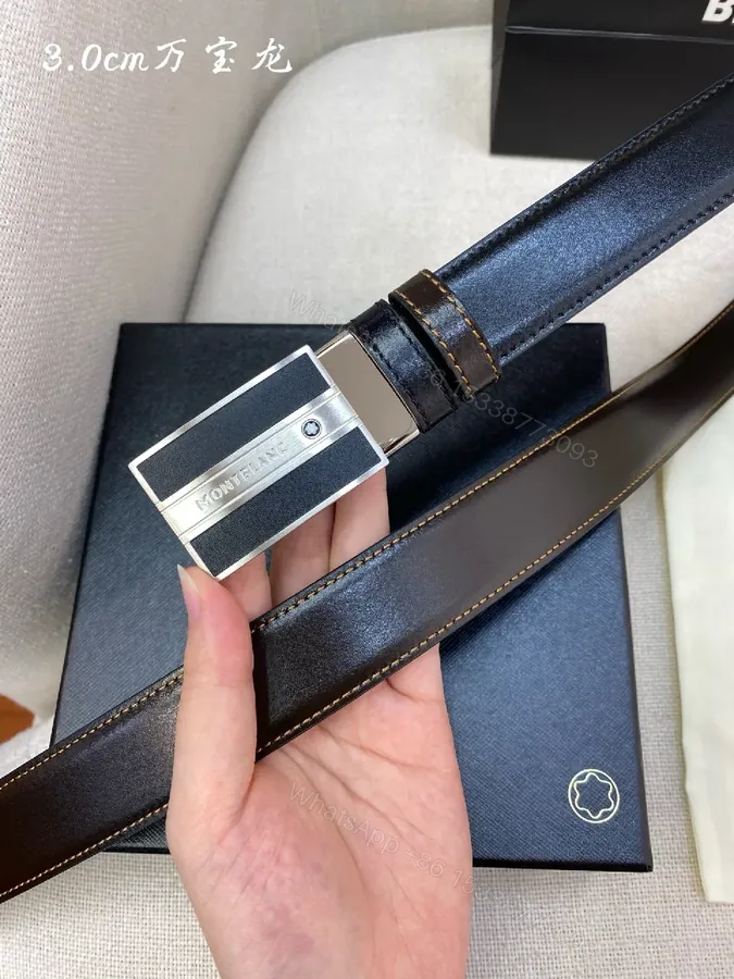 View 1 of Refined Leather Belt | Minimal, Durable, Signature Buckle